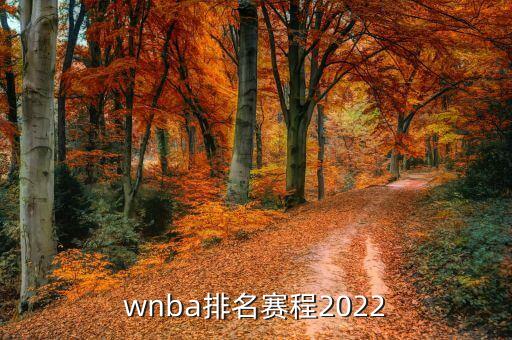 wnba排名賽程2022