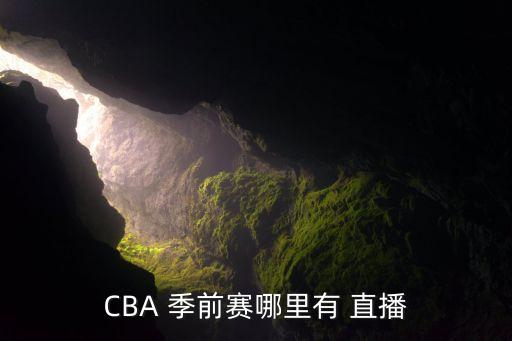 cba季前賽哪個(gè)臺(tái)直播,我國(guó)男籃球員可以直播嗎?