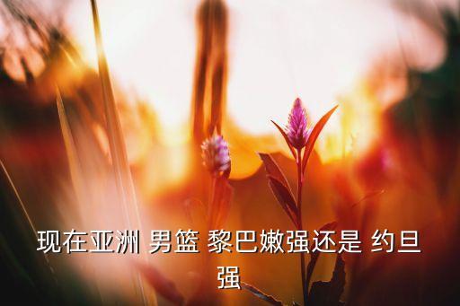 黎巴嫩約旦男籃哪個(gè),約旦男籃險(xiǎn)勝中國男籃上屆亞錦賽奪冠