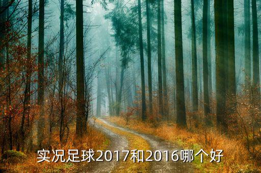 實(shí)況足球2017和2016哪個(gè)好