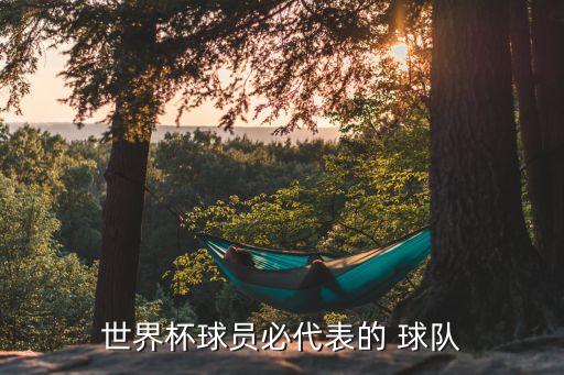 世界杯球員必代表的 球隊(duì)