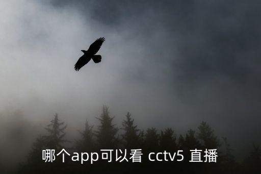 哪個(gè)電視直播cctv5,下載央視影音即可觀看五套直播