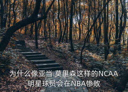 為什么像亞當(dāng) 莫里森這樣的NCAA明星球員會在NBA慘敗