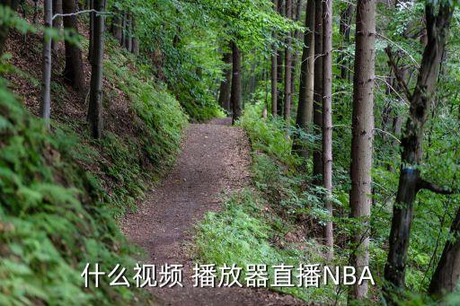 什么視頻 播放器直播NBA