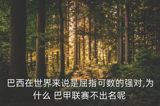 巴甲和阿甲哪個好,足壇消息:巴甲實力最強(qiáng)全國俱樂部排名第二