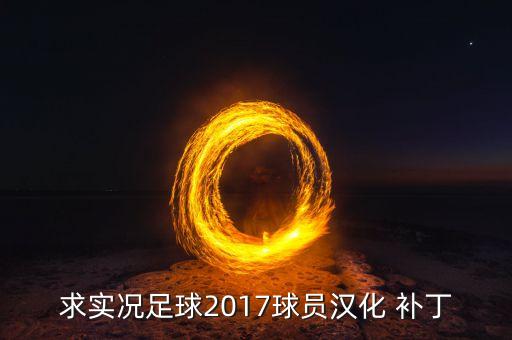 求實(shí)況足球2017球員漢化 補(bǔ)丁