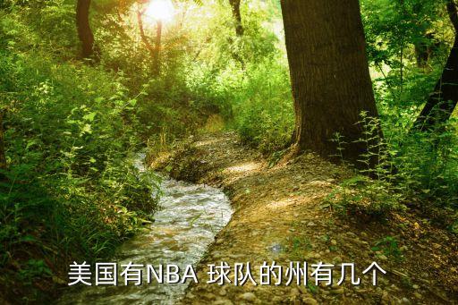 美國有NBA 球隊(duì)的州有幾個(gè)