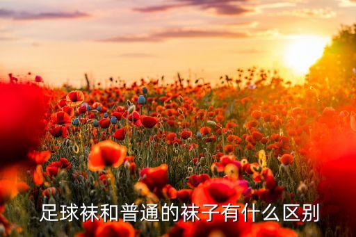  足球襪和普通的襪子有什么區(qū)別