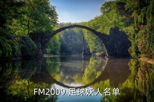 FM2009 足球妖人名單