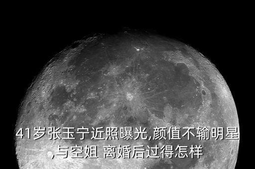 41歲張玉寧近照曝光,顏值不輸明星,與空姐 離婚后過得怎樣