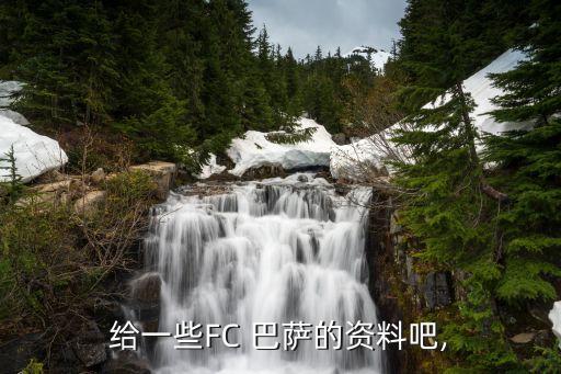 給一些FC 巴薩的資料吧,