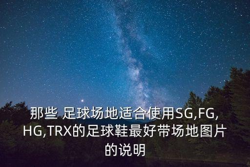 那些 足球場(chǎng)地適合使用SG,FG,HG,TRX的足球鞋最好帶場(chǎng)地圖片的說(shuō)明