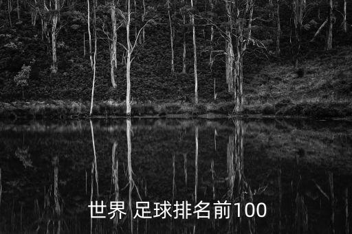  世界 足球排名前100