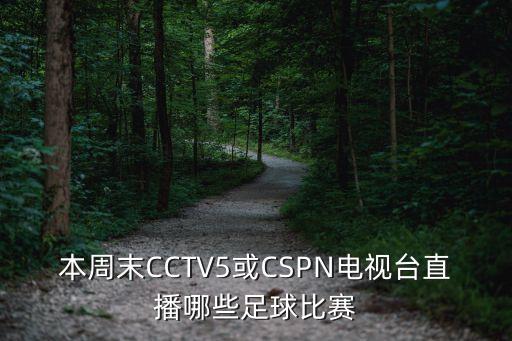 本周末CCTV5或CSPN電視臺(tái)直播哪些足球比賽